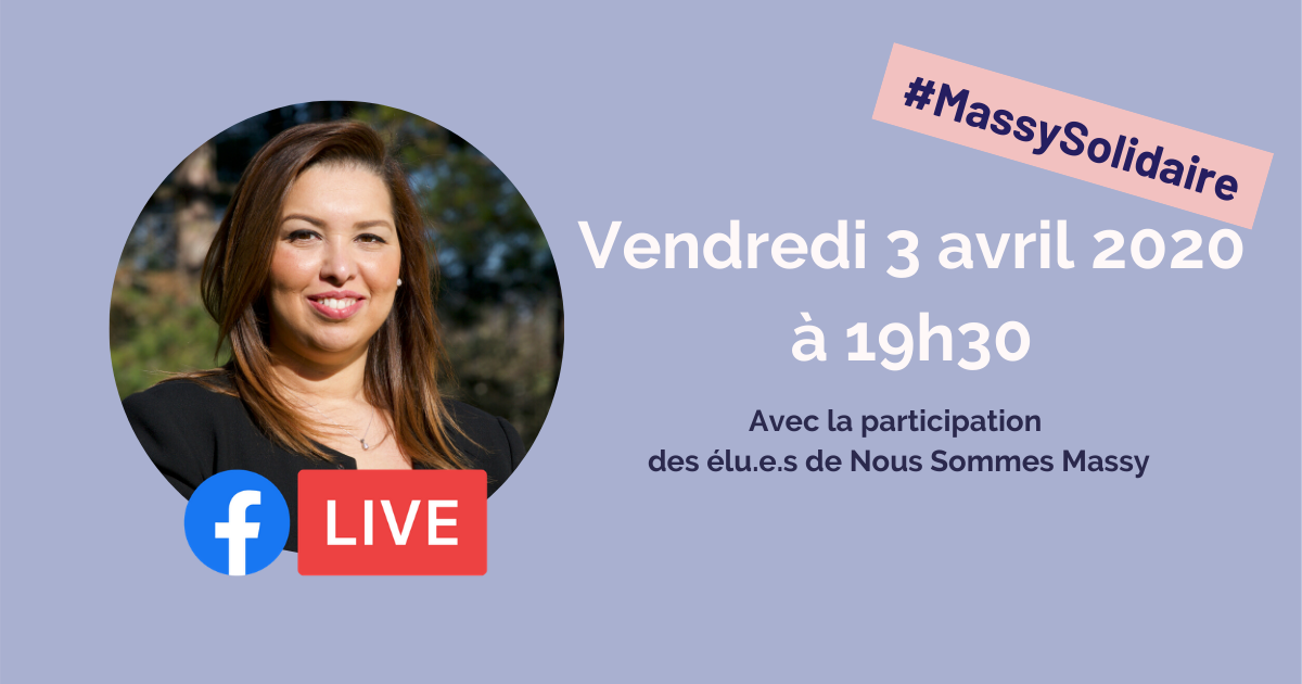 [VIDEO] Plan d’urgence solidaire : Facebook Live avec Hella Kribi-Romdhane